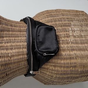 Steve Madden Black Fanny Pack Belt Bag